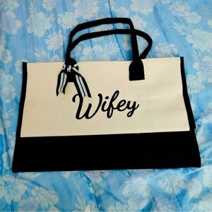 Wifey Canvas Tote Bag